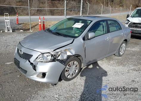 2009 Toyota Corolla Xle from USA, damaged, VIN 2T1BU40EX9C035521